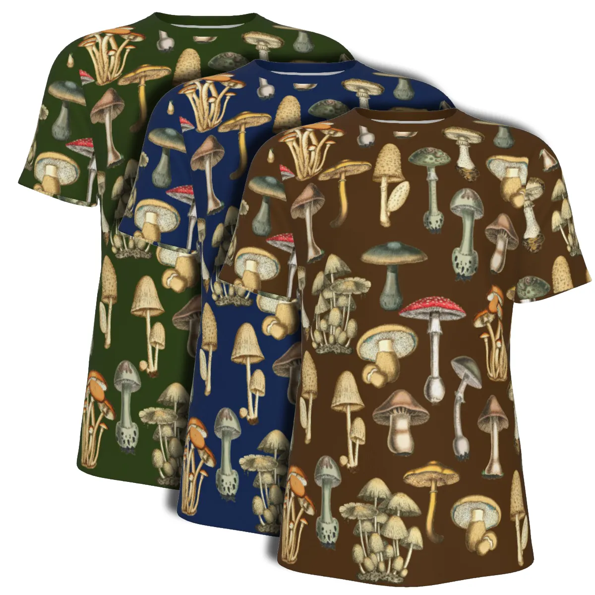 A Study of Mushrooms 100% Cotton T-Shirt