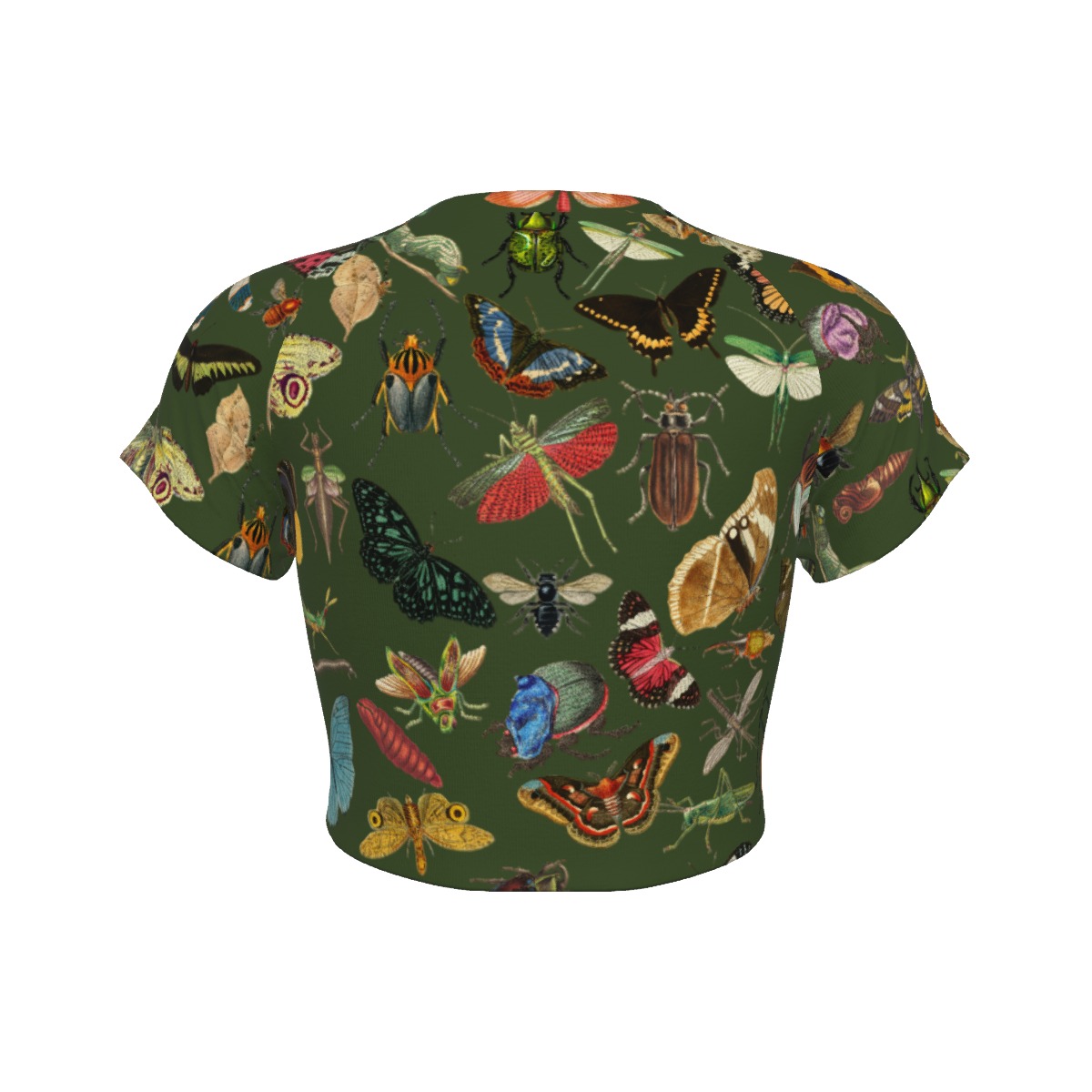 A Study of Insects Crop Top