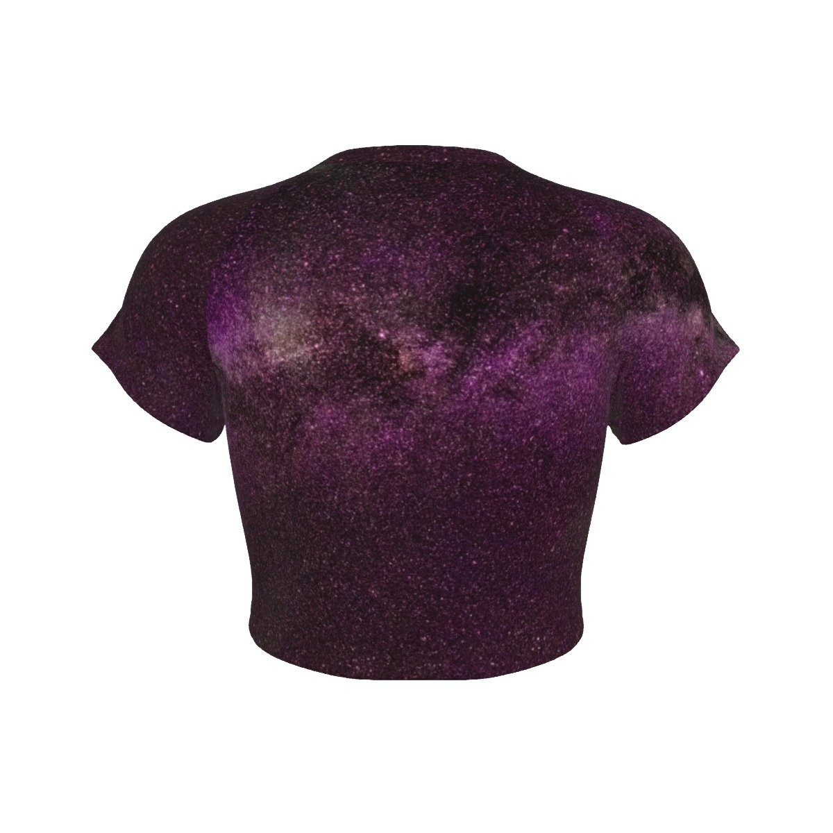 Purple Milky Way Crop Top