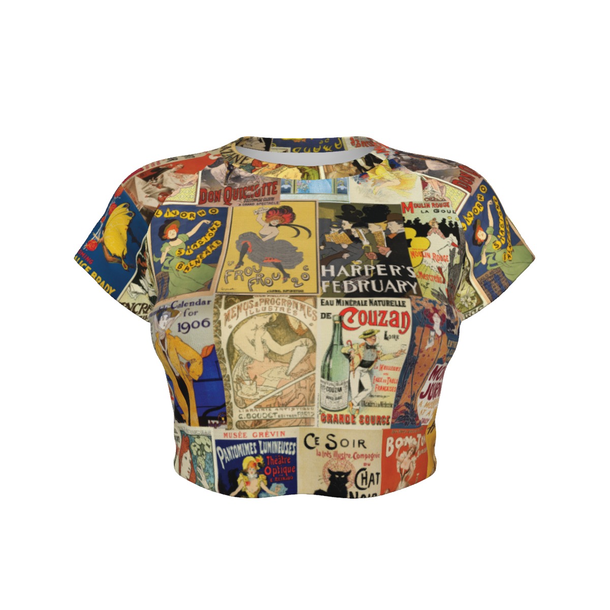 Post No Bills Crop Top