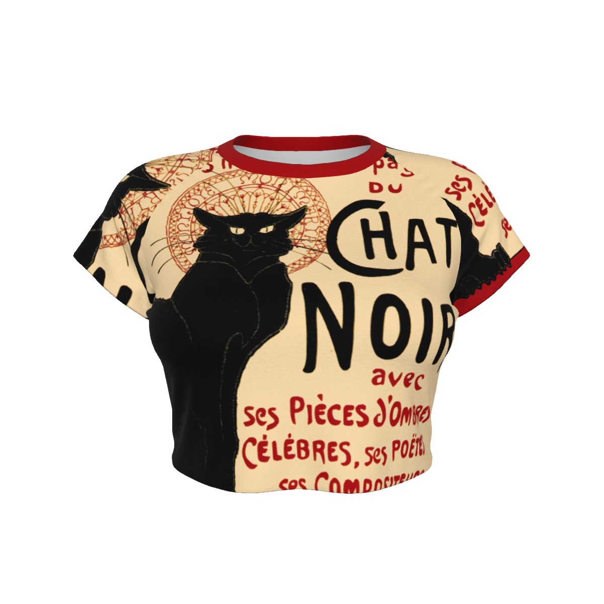 Chat Noir - Theophile Steinlen - The Crop Top