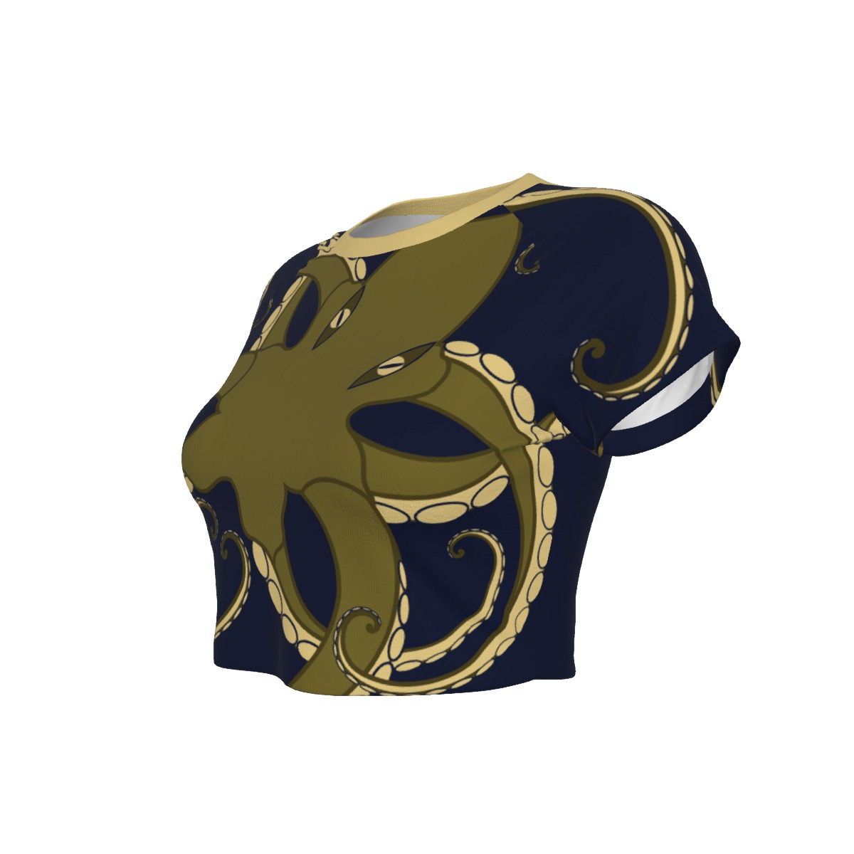 Octopus Attack Crop Top