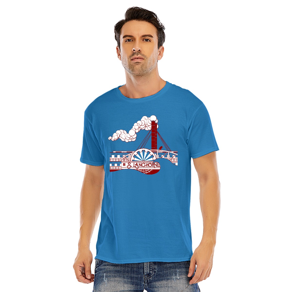 Steamboat S. Langhorne 100% Cotton T-Shirt