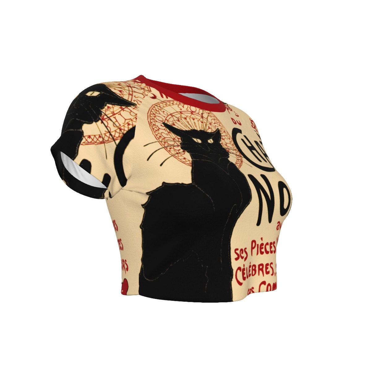 Chat Noir - Theophile Steinlen - The Crop Top - Image 2