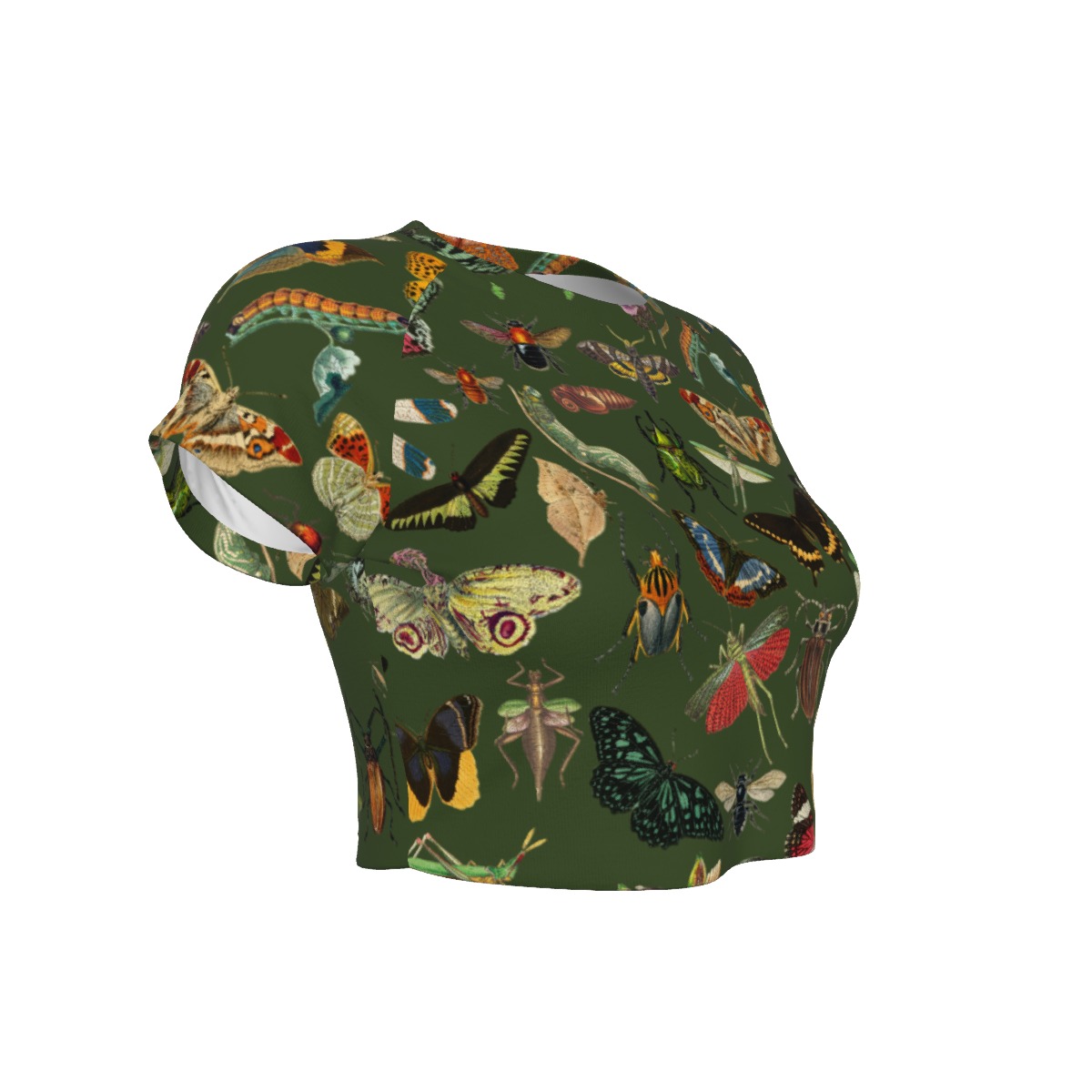 A Study of Insects Crop Top