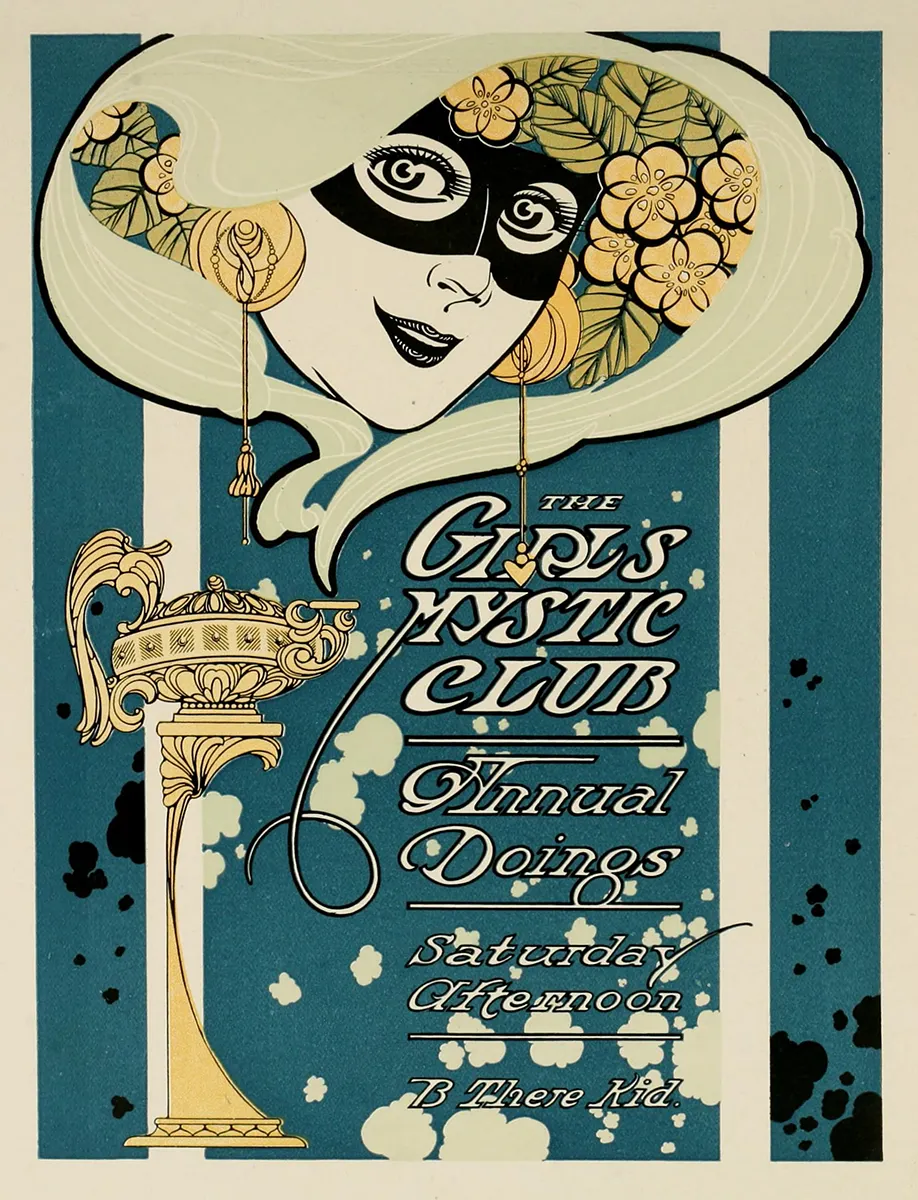 Artist Unknown - The Girls Mystic Club - 1917