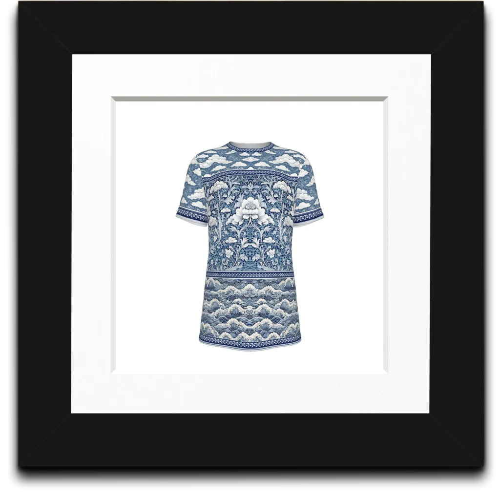 Wm Morris Delftware 100% Cotton T-Shirt