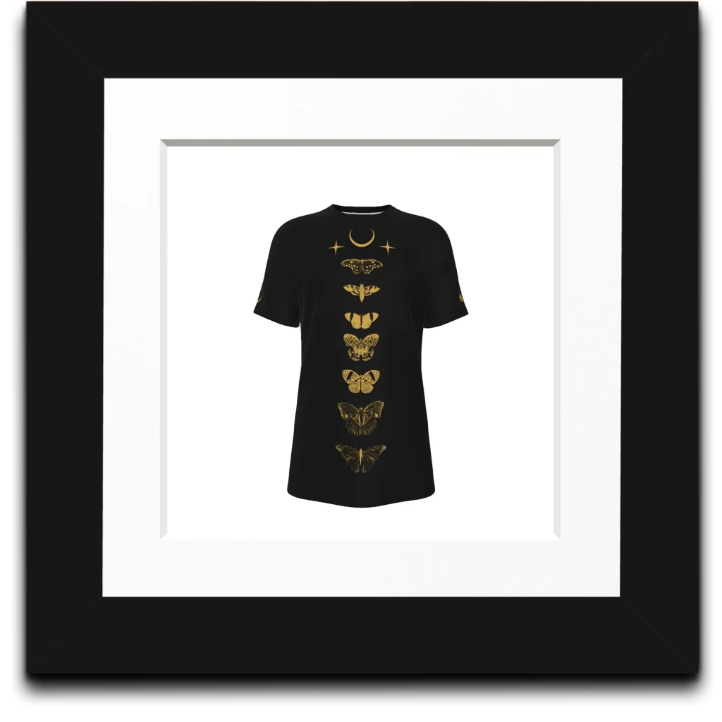 Moths Chasing the Moon 100% Cotton T-Shirt