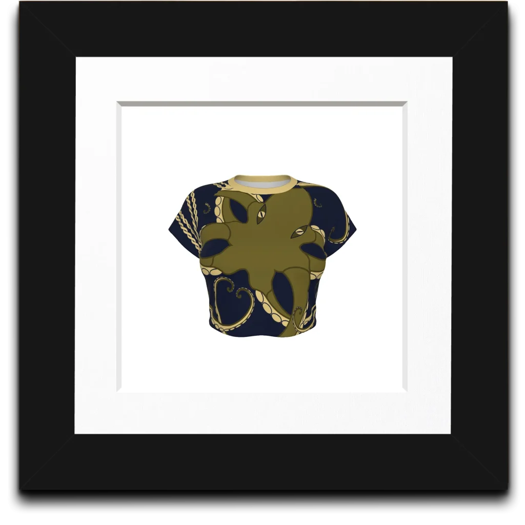 Octopus Attack Crop Top