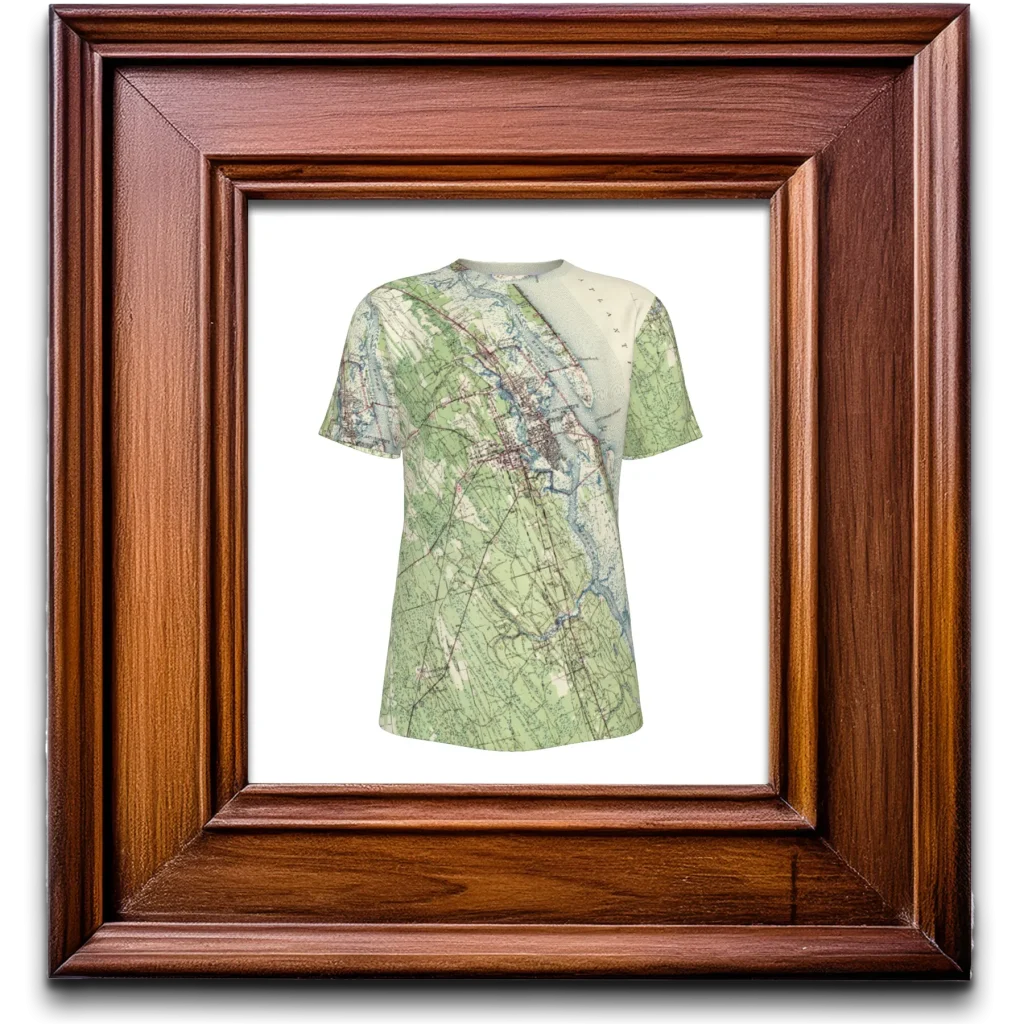 St Augustine FLA 1943 Map