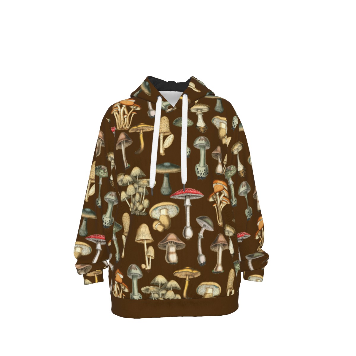 A Study of Mushrooms 100% Cotton Hoodie