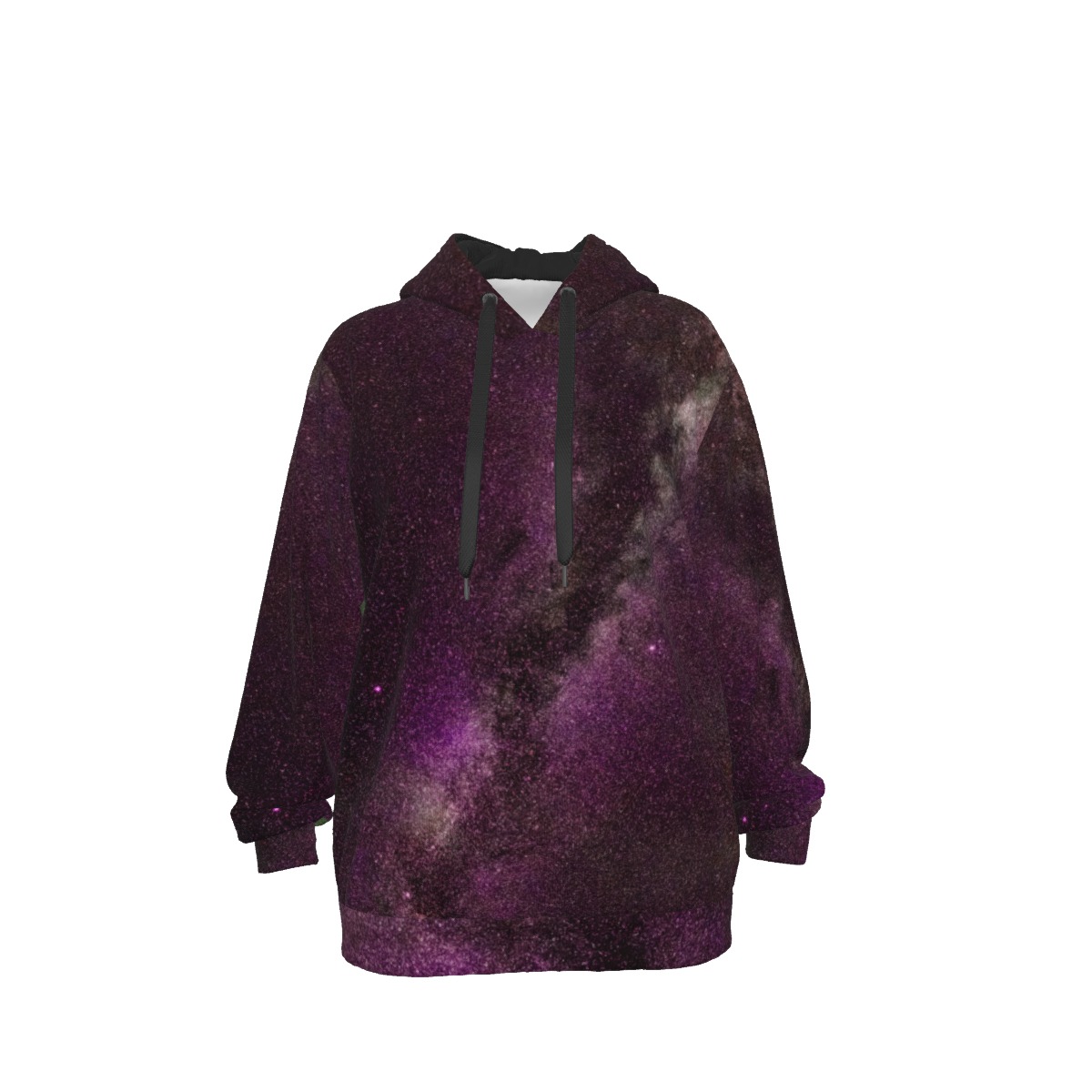 Purple Milky Way 100% Cotton Hoodie