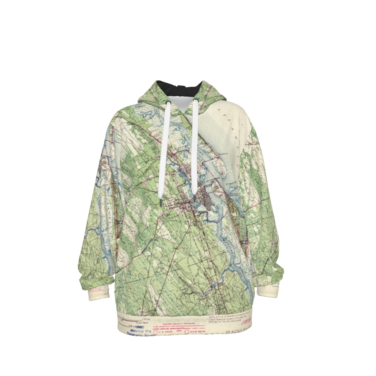 FLA Map 100% Cotton Hoodie