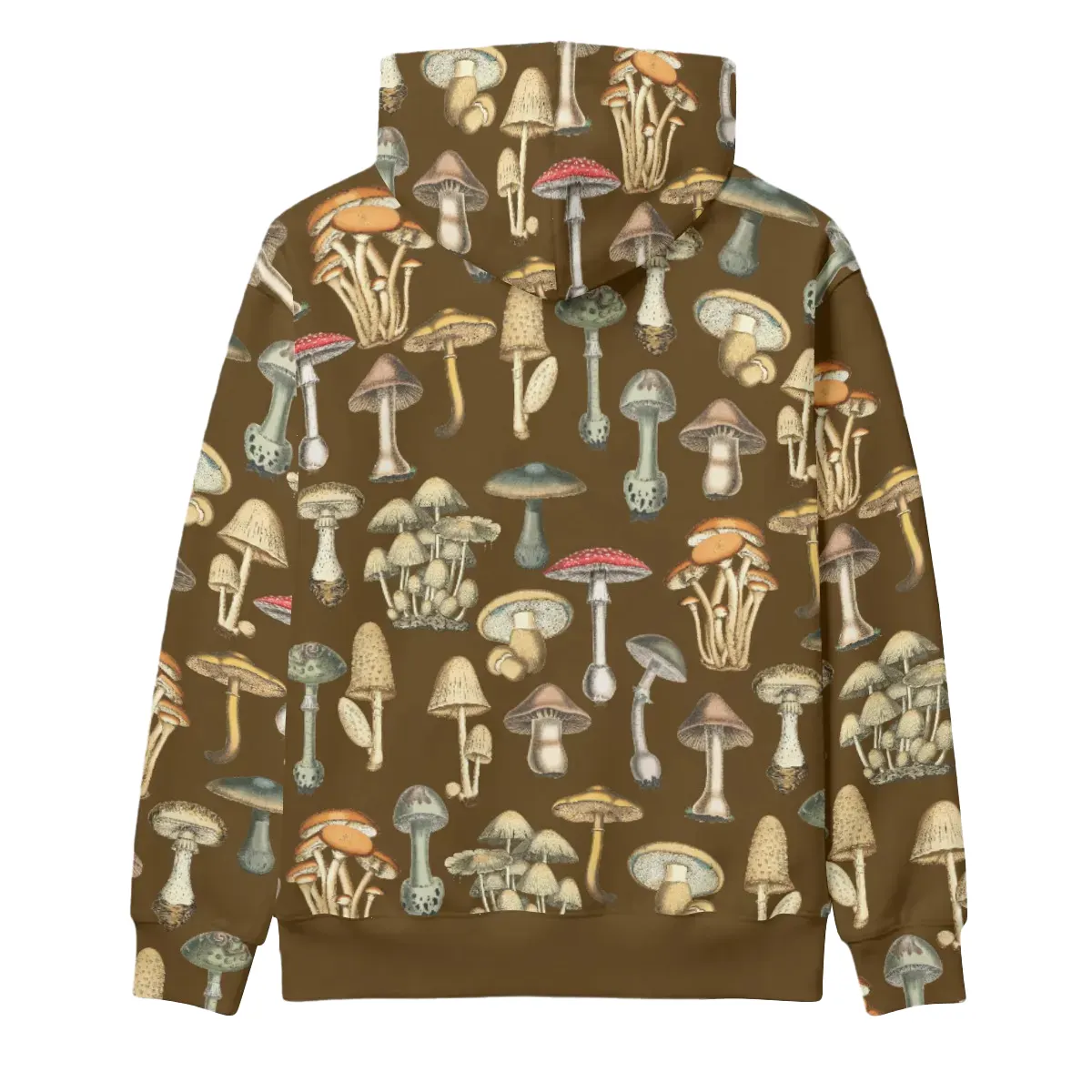 A Study of Mushrooms eco-friendly hoodie