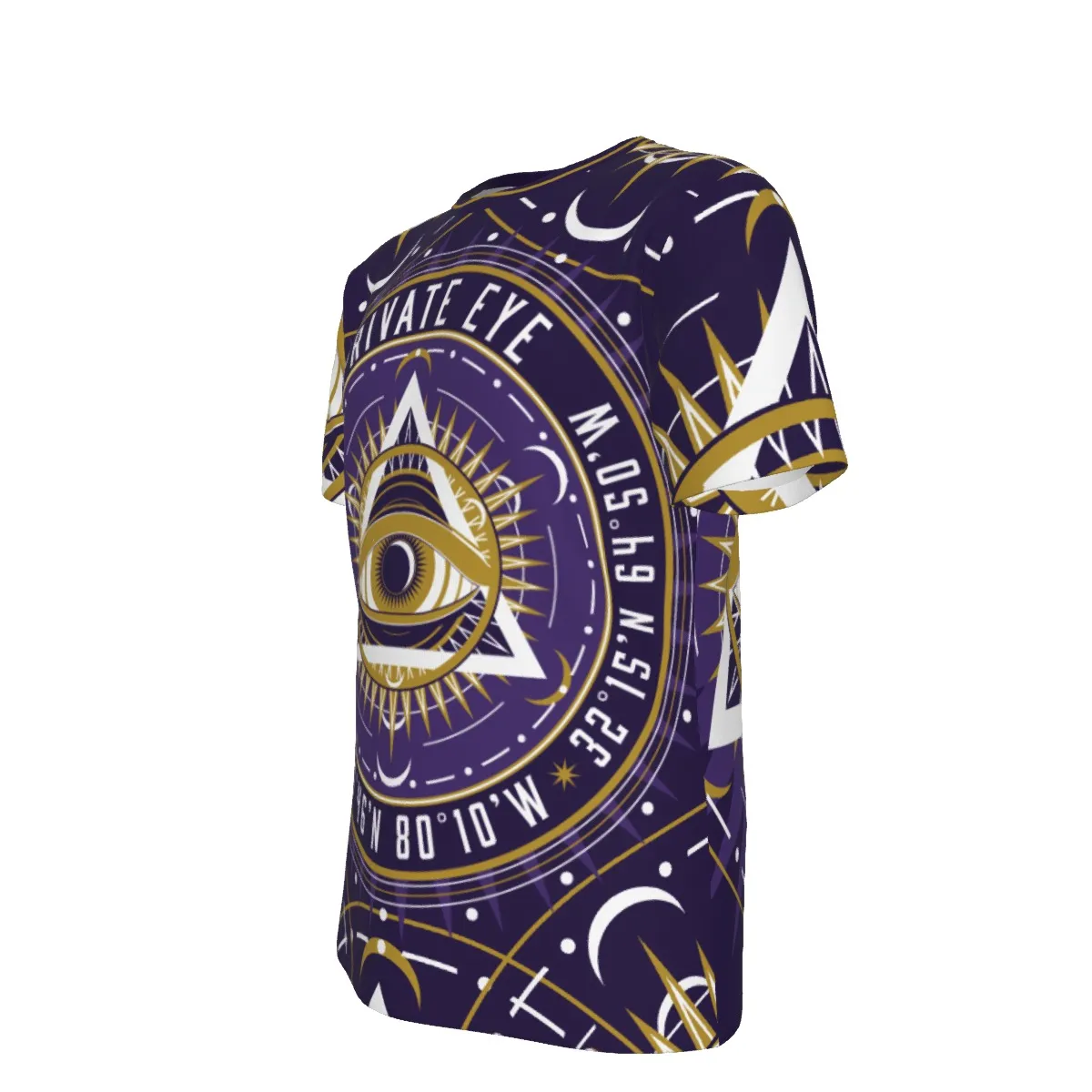 Private Eye Purple 100% Cotton T-Shirt