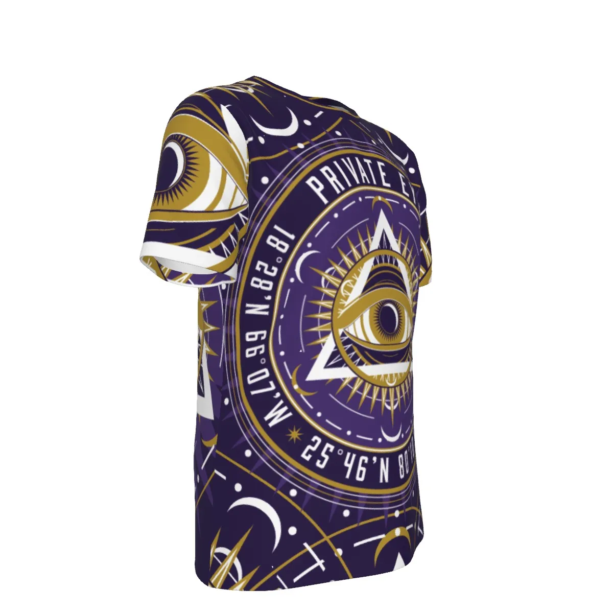 Private Eye Purple 100% Cotton T-Shirt
